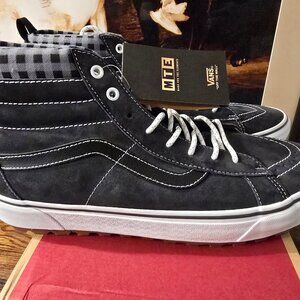 VANS Sk8 Hi MTE-1 Mens Size 13 Plaid / Grey / Gray VN0A5HZYGYW NEW RARE shoes
